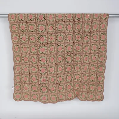 Filt (Flerfärgad) från Ellos Home Bomull, Polyester