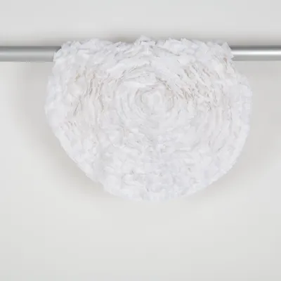 Tapis de salle de bain (Blanc) de Suri Chin Coton, Polyester