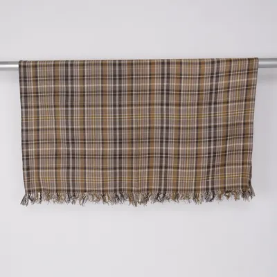Pläd (Beige, Flerfärgad, Gul, Brun) från Jotex Bomull