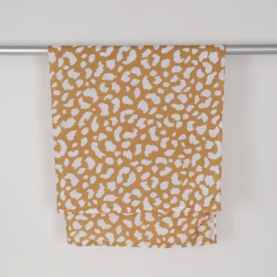 Rideau de douche (Jaune, Blanc) de Rusta Home Polyester