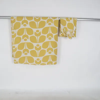 Bäddset (Gul, Vit) från Orla Kiely Bomull