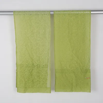 Rideau passe tringle (Vert)