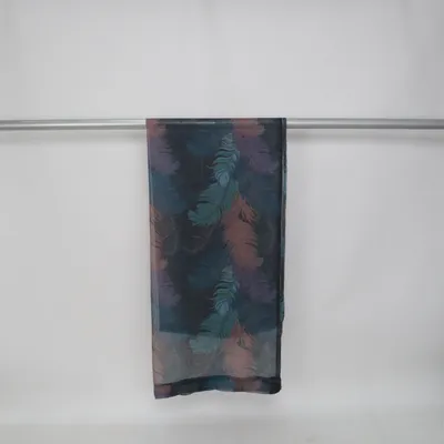 Gordijn aan roede (Zwart, Meerkleurig) van Indiska Polyester
