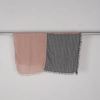 Schal (Pink, Beige, Schwarz) von Topteam