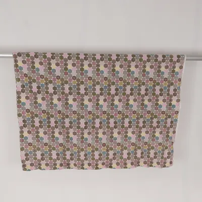 Rod pocket curtain (White, Multicolored) from Mairo