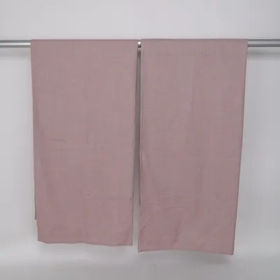 Gordijn aan roede (Roze) van Premium Living Polyester