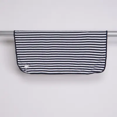 Underlakan (Vit, Blå) från Laban Bomull