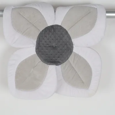 Babynest (Hvid, Grå) fra Blooming Bath Polyester, Polyurethan