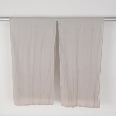 Gardinenschal (Grau) von H&M Home Baumwolle, Leinen