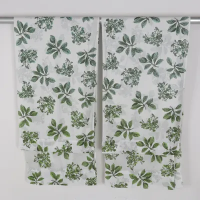 Kanallängd (Vit, Grön) från H&M Bomull, Polyester