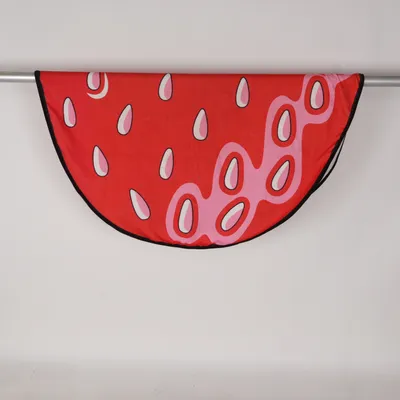 Beach towel (Red, Pink, Green) from Spralla Polyester