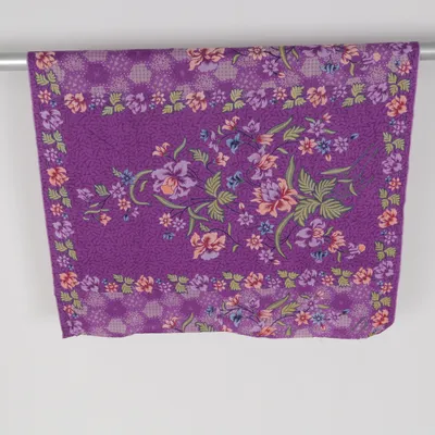 Textil (Lila, Flerfärgad)