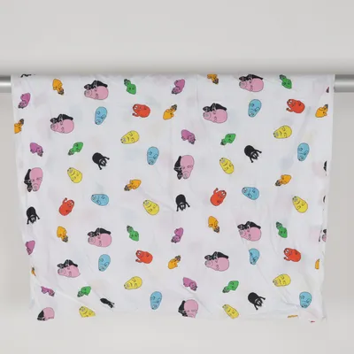 Påslakan (Vit, Flerfärgad) från Barbapapa Bomull