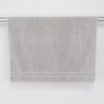 Badlakan (Grå) från H&M Home Bomull