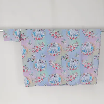 Bettwaren (Blau, Pink, Mehrfarbig) von Borganäs Baumwolle