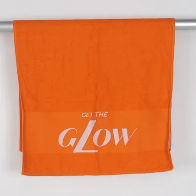 Badlakan (Orange) från Coty Bomull, Polyester