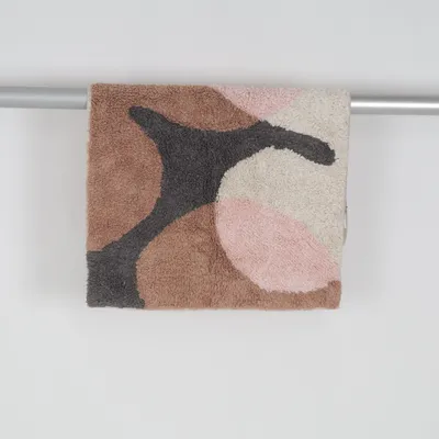 Badrumsmatta (Rosa, Beige, Brun) från Jotex Bomull