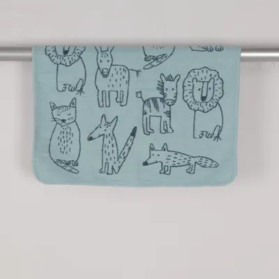 Babyfilt (Blå) från Klippan Ekologisk bomull