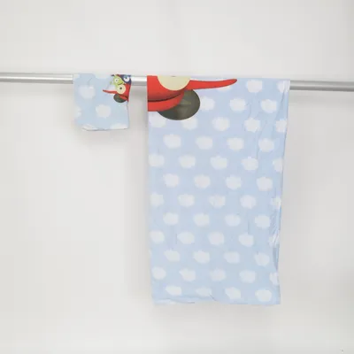 Dekbedset (Blauw, Meerkleurig) van Babblarna Katoen