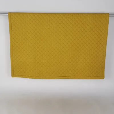 Bedspread (Yellow) from Mille Notti Cotton, Polyester