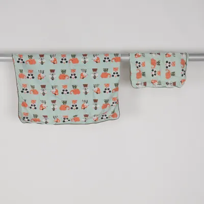 Parure de lit (Vert, Orange, Multicolore) de Ferm Living Coton biologique