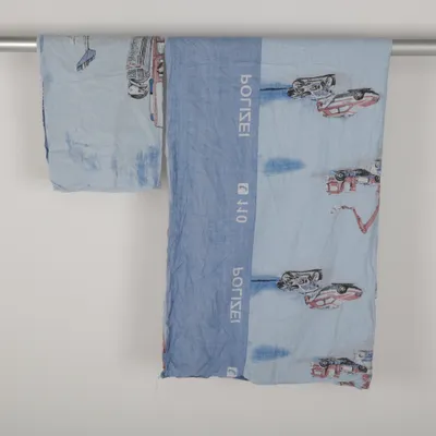 Bäddset (Blå, Röd, Flerfärgad) från IDo Bomull