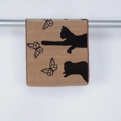 Door mat (Brown, Black)