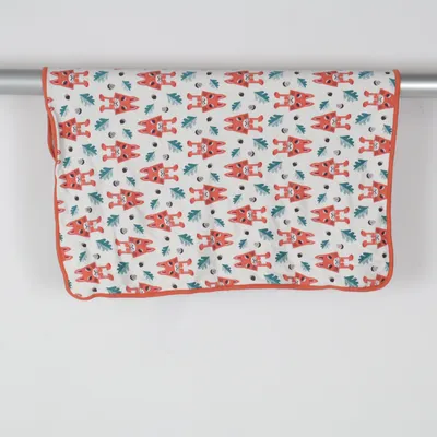 Baby blanket (White, Multicolored) from Coq en Pate Organic cotton