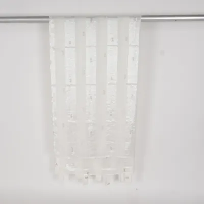 Rod pocket curtain (White) from Stella Polyester, Nylon