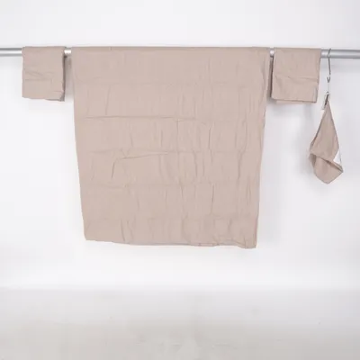 Dekbedset (Beige) van Oeko-tex Katoen