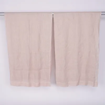 Rod pocket curtain (Beige) from Himla Linen