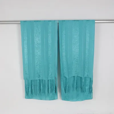 Knytbandslängd (Turkos) från Indiska Polyester