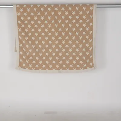 Blanket (Beige, White) from Grand Design Cotton, Polyester