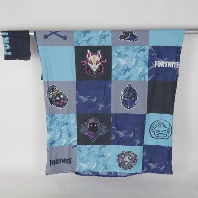 Housse de couette (Bleu, Multicolore) de Fortnite