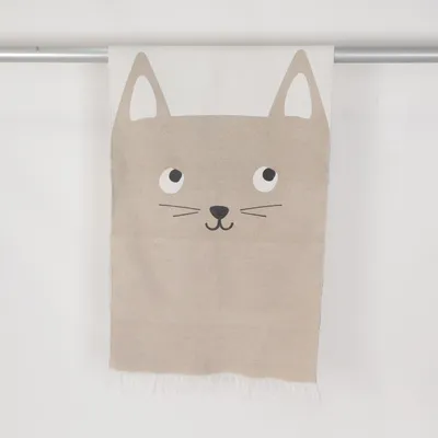 Laagpolig vloerkleed (Wit, Beige) van H&M Home