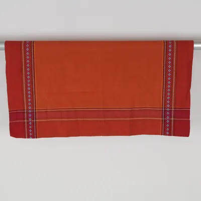 Tablecloth (Orange, Red, Multicolored) from Living Cotton