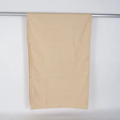 Öljettgardin (Beige) från Vidaxl