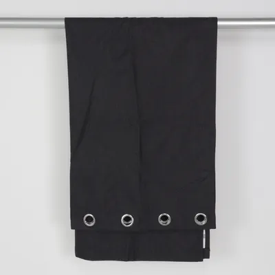 Öljettgardin (Grå) från Jotex Polyester