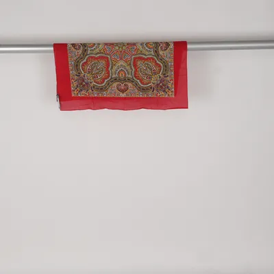 Tablecloth (Red, Multicolored) from Engelsons Cotton