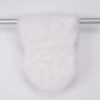 Long pile rug (White) from Hemtex Acrylic, Polyester