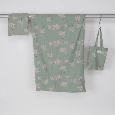 Duvet cover (Green, Pink) from EmmaMalena Cotton