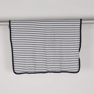Couverture de bébé (Noir, Blanc) de Newborn Bambou, Coton