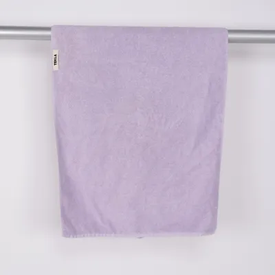 Bath towel (Purple) from Tekla Organic cotton