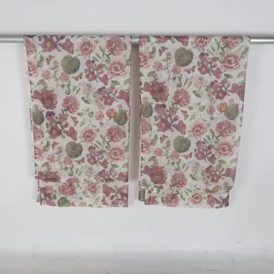 Rod pocket curtain (Multicolored) from Rusta Home Polyester