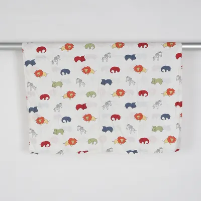 Påslakan (Vit, Flerfärgad) från Coop Änglamark Ekologisk bomull