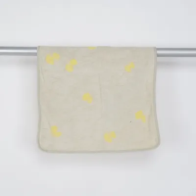 Woven rug (Yellow, Gray) from Klippan Organic cotton