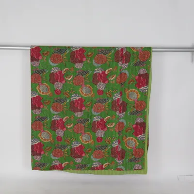 Sprei (Groen, Meerkleurig)