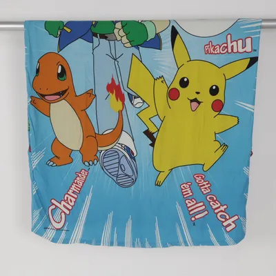 Bettwäsche (Blau, Mehrfarbig) von Pokémon Baumwolle