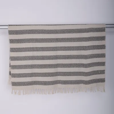 Plaid (Beige) from Calabaz Cotton, Polyester