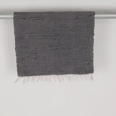 Geweven tapijt (Grijs, Blauw)